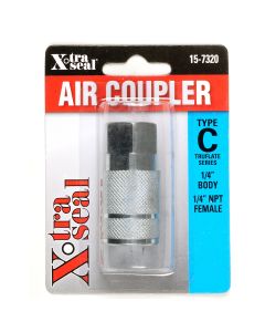 1/4" TRUFLATE "C" COUPLER, FPT