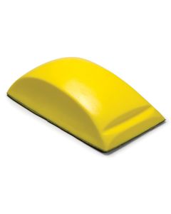 Flexible Foam Sanding Block, 7" x 4", Soft Molded Foam Grip Handle