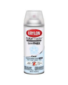 Krylon Interior Exterior Clear Top Coat; Crystal Clear Acrylic Gloss; 11 oz. Aerosol