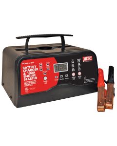 ATEC Battery Charger & 100 AMP Engine Starter, 12V 15/2 AMP Portable Charger