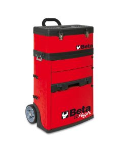 Two-Module Tool Trolley, Red