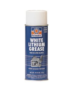 16 oz. White Lithium Grease Aerosol Can (Case of 12 Cans)