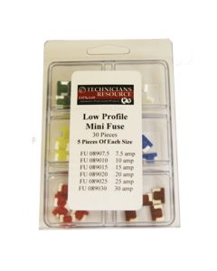 Low Profile Mini Fuse Assortment (30-pc)