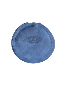 6 in. Diameter Embossed Leather Shot Bag