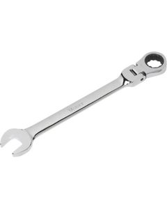 Combination Ratcheting Wrench, 10mm, Flex Head Box End