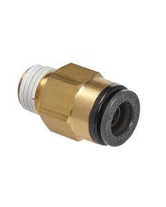 Straight Male Connector 3/8 IN Tube X 1/4 IN NPT (2)