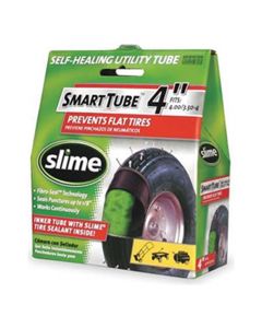 Slime 4" Smart Tube, Prevents Flat Tires, Factory Filled with Sealant, Installs Like a Regular Tube