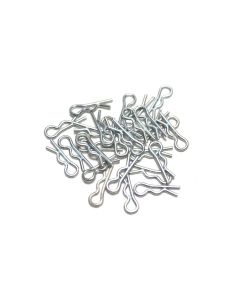 Hitch Pin - Zinc Plated, Wire Diameter - .032 / Length - 7/16" / I.D. - .078 (100/bag)