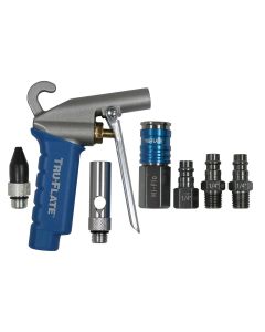 Hi-Flow Blow Gun 7pc set with fittings