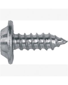 Philips Flat Top Washer Head Black Trim Screw, Size: #8, Size: 1/2", Qty: 100, Other: 9422202