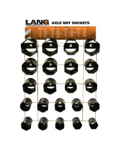 22-Piece Axle Nut Display