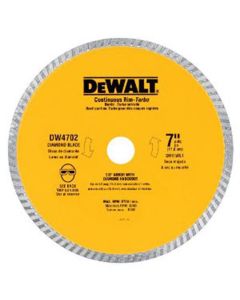 DeWalt 7" Dry Cut Diamond Blade
