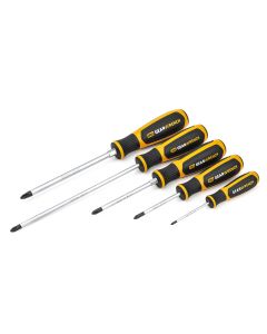 5 Pc. Phillips? Dual Material Screwdriver Set