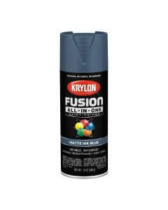 Krylon Fusion All-In-One Paint + Primer, Matte Ink Blue