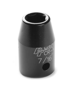 1/2" Dr 6pt STD Imp Skt 7/16"