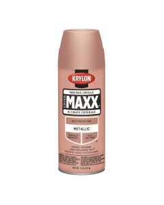 Krylon Covermaxx Paint+Primer; Rose Gold; 12 oz. Aerosol