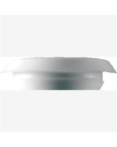 Flush Type White Plastic Hole Plugs, Hole size: 3/4", Head size: 1", Quantity: 100