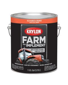 Krylon Farm/Implement; Old Kubota Orange; 128 oz. Gallon