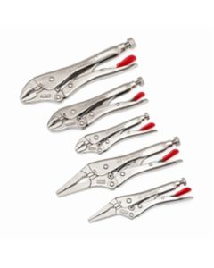 5 Piece Locking Pliers Set