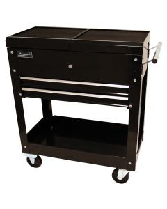 Homak Mfg. 27 in. Pro Series 2-Drawer Slide Top Service Cart