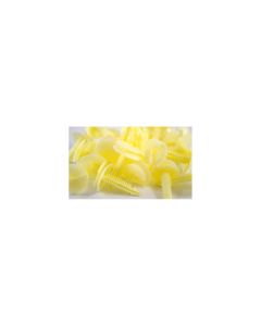 Natural Nylon Door Trim Panel Retainer Bottom Head Diameter 15/16" (100/Bag)