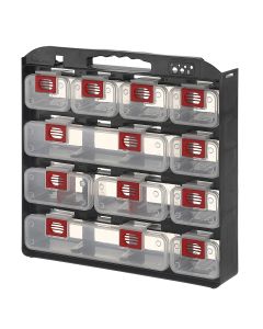 Storage Case 1- Sided 11 bins with Carry Strap