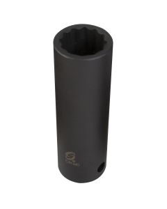 1/2" Drive 12 Point Deep Impact Socket, 9/16"