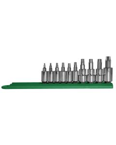 10 Piece Tamperproof TORX Socket Bit Set
