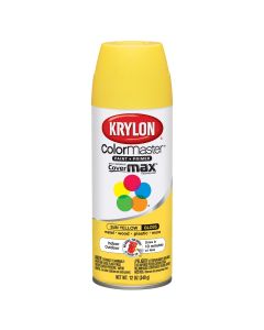 Krylon Colormaster Paint; Sun Yellow; 12 oz. Aerosol