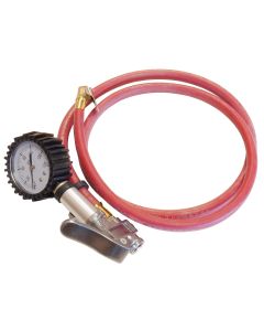 Master Air Gauge with 5' Hose, 0-120 psi