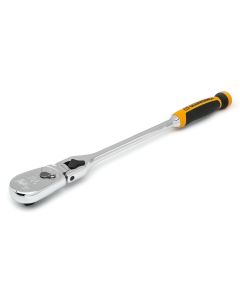1/2" Drive 90T Cushion Grip Locking Flex Head Ratchet 17"