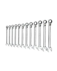 12-Piece Metric Reversible Combination Ratcheting GearWrench Set