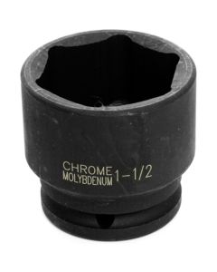 1/2" Dr 6 Pt Impact Socket 1.5