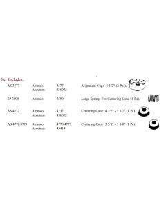 5-pc Light and Medium Truck Adapter Set,