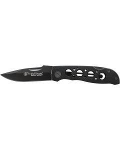 Smith & Wesson Extreme Ops Lockback Folding Knife Drop Point Blade Aluminum Handle