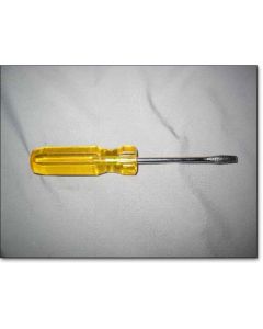 Flat Blade Screwdriver; 1/4 x 4"