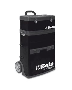 Two-Module Tool Trolley, Black