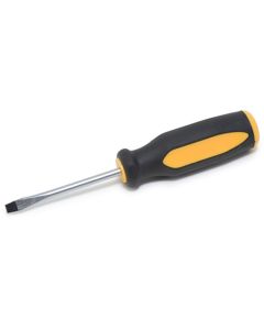 Slotted Screwdriver, 3/16" x 3" Blade, Magnetic Tip, Chrome Vanadium Shaft, Ergonomic Handle