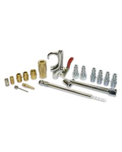 17-piece 1/4" air compressor accessory kit