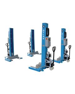 Atlas 44,000 lb. Capacity Single Phase Hydraulic Mobile, 4-Columns