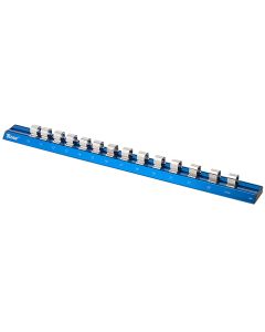 Titan 1/2 in. Drive Metric Magnetic Aluminum Socket Rail