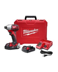 Milwaukee M18 2-Speed 1/4 in. Hex Impact Driver w/ (2) Batteries Kit