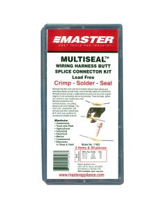 50PC Crimp, Solder & Seal Butt Splice Minipak