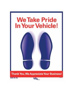 Petoskey Plastics Color Winding Road Glossy Back Paper Floor Mat