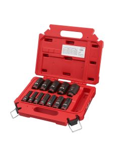 12PCSHOCKWAVE Impact Duty? 3/8" Drive SAE Deep 6 Point Socket Set