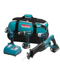 18V LXT 4-Pc Combo Kit (LXPH01 + BJR182Z + LXDT04Z + BML185 + Bag)