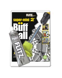 2 Inch Super Mini Buff Ball with Free Flitz Polish