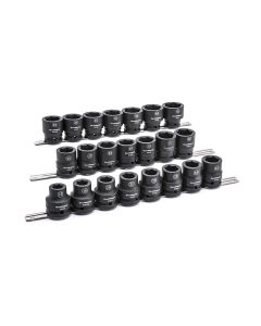 Socket Set IMP 22 Piece 3/4 Drive 6 Point MM