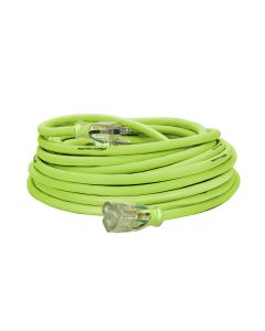 Flexzilla Pro Extension Cord, 12/3 AWG SJTW, 50', Outdoor, Lighted Plug