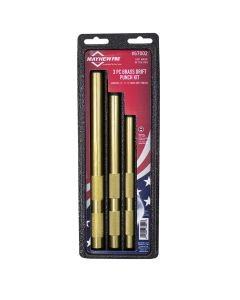 Mayhew 3-Piece Brass Drift Punch Set